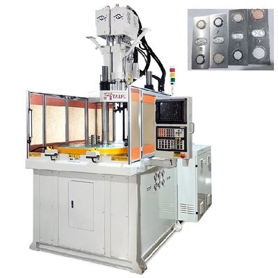 Máquina de moldeo por inyección de doble color vertical de 120 toneladas para cubierta de batería de nueva energía