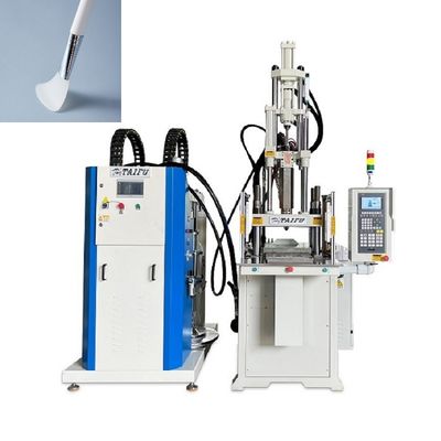 Máquina de fabricación de cepillo de silicona para máscara facial máquina de moldeo por inyección vertical
