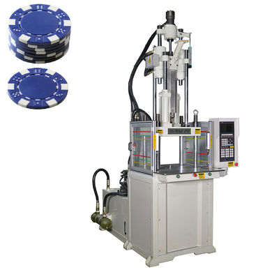 Máquina para hacer fichas de póquer de 55 toneladas Máquina de moldeo por inyección vertical