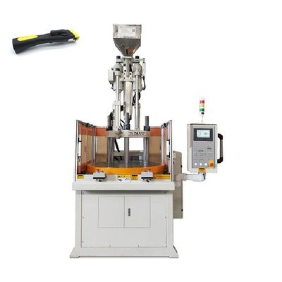 Máquina de moldeo por inyección de plástico rotativo vertical de alta eficiencia para fabricar mangos