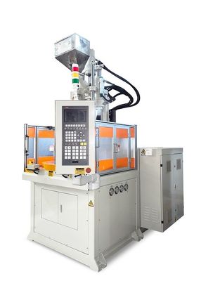 Máquina de moldeo por inyección rotativa vertical de 55 toneladas