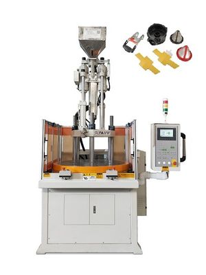 Máquina de moldeo por inyección rotativa vertical de 55 toneladas de alta eficiencia para filtros