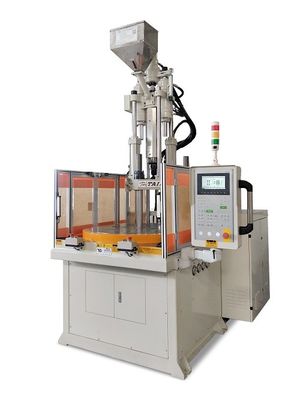 Máquina de moldeo por inyección rotativa vertical de 55 toneladas de alta eficiencia para filtros