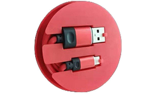 Máquina de moldeo por inyección de caucho de silicona líquido con cable USB de 35 toneladas
