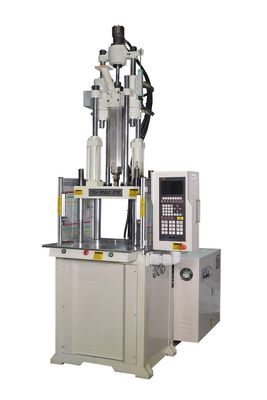 Máquina de moldeado por inyección de plástico vertical con manijas de cubo 55 toneladas