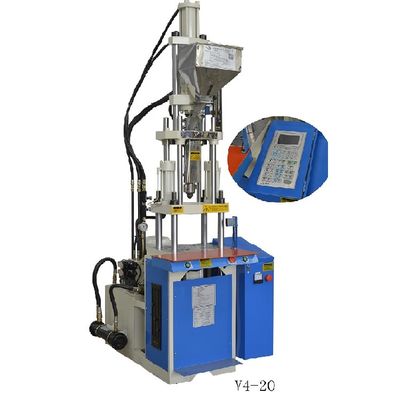 Máquina de moldeo por inyección de plástico vertical de 20 toneladas para líneas de transmisión de señales