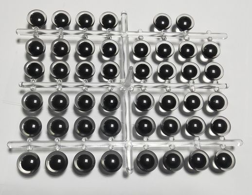 Accesorios para los ojos de muñecas con una máquina de moldeo por inyección de una sola diapositiva vertical de 160 toneladas