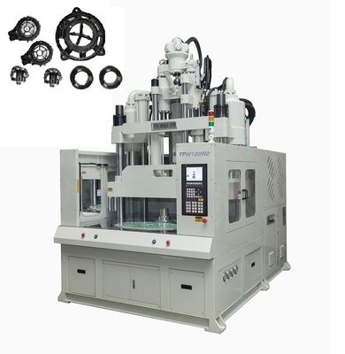 Auto Parts Low Work Table Injection Molding Machine con mesa giratoria de 120 toneladas