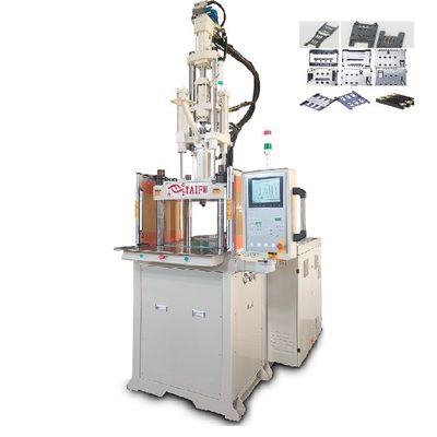 Máquina de moldeo por inyección de alta precisión vertical de alta velocidad para soporte de tomas de tarjetas SIM