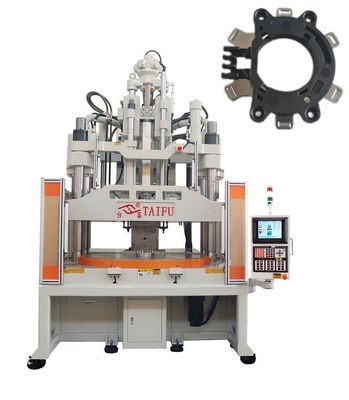 Máquina de moldeo por inyección vertical de piezas de automóvil con mesa de trabajo baja