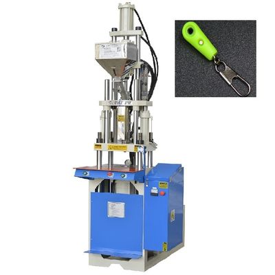 Máquina de moldeo por inyección de plástico vertical de 25 toneladas para conector flotador de pesca