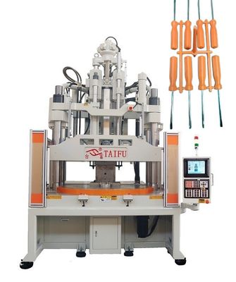 Máquina de moldeo por inyección vertical con tabla de trabajo baja para el buceador