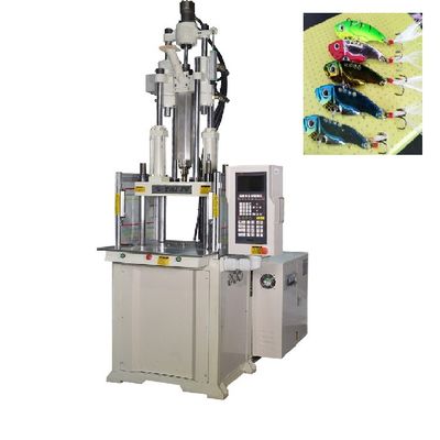 Máquina de moldeo por inyección de plástico vertical de 55 toneladas de alta precisión utilizada para anzuelo de pescado