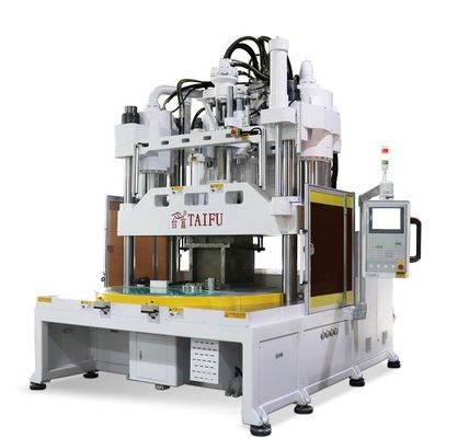 Accesorios para automóviles Máquina de moldeo por inyección vertical con tabla de trabajo bajo 250 toneladas