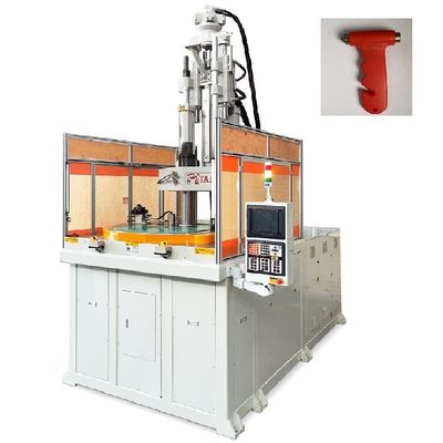 Máquina de moldeo por inyección de mesa rotativa vertical de 200 toneladas utilizada para martillo de seguridad
