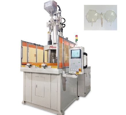 Máquina de fabricación de lentes ópticas 120 toneladas Máquina de moldeo por inyección de mesa rotativa vertical