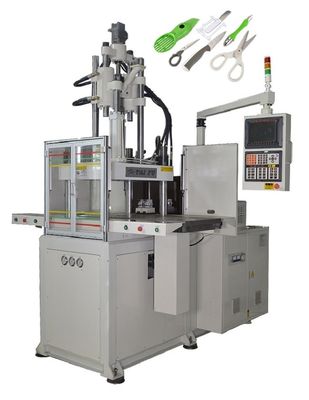 Máquina de moldeo por inyección de plástico vertical de 120 toneladas para manija