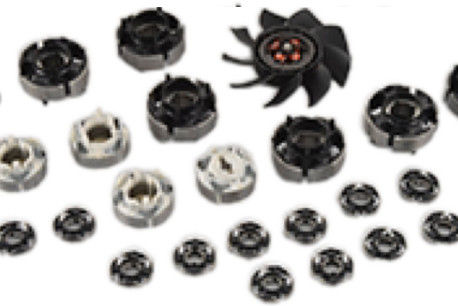 Máquina de moldeo por inyección de rotor de 55 toneladas para destornillador con doble deslizamiento