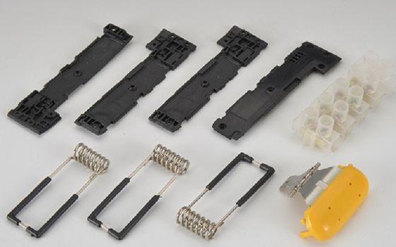Máquina de moldeo por inyección de plástico rotativo vertical de 55 toneladas
