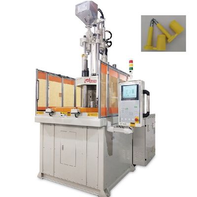 Máquina de moldeado por inyección de mesa rotativa vertical de 120 toneladas utilizada para sellos de contenedores