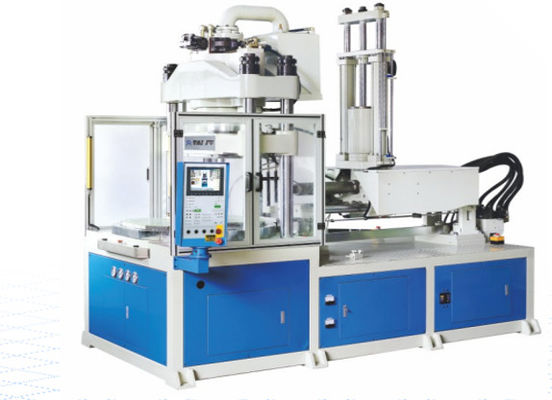 Máquina de inyección horizontal de molde vertical de mesa giratoria 160 toneladas