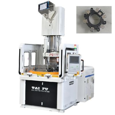 Máquina de fabricación de retenedores de contacto de cuerno Máquina de moldeo por inyección de mesa rotativa vertical
