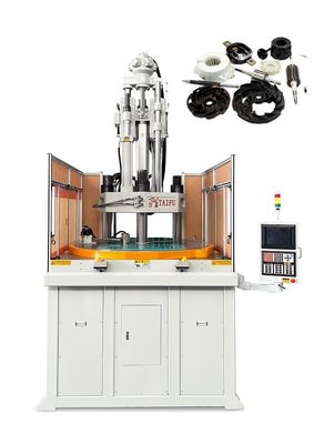 Máquina de moldeo por inyección de piezas de automóviles de mesa rotativa vertical 200 toneladas