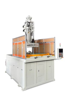 Máquina de moldeo por inyección de 200 toneladas de mesa rotativa vertical para piezas de automóviles