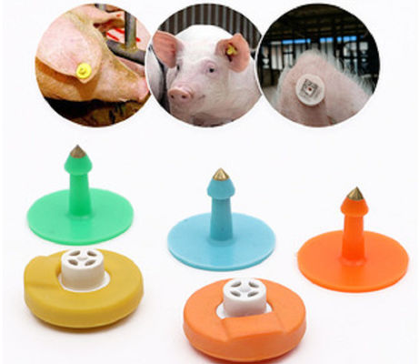 Máquina de moldeo por inyección de mesa de plástico rotativo vertical de 85 toneladas utilizada para etiquetas de orejas de animales
