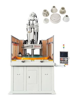 Máquina de moldeo por inyección vertical de lámparas LED con mesa giratoria