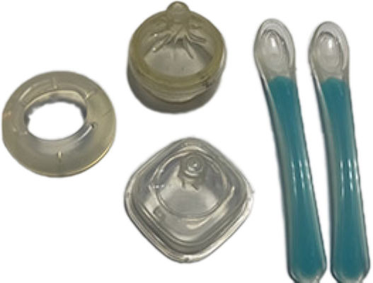 Máquina de moldeo por inyección de silicona de 120 toneladas LSR con una sola diapositiva
