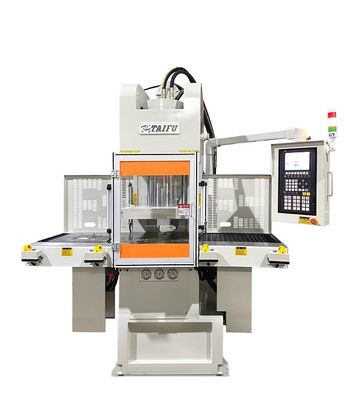 Máquina de moldeo por inyección vertical con doble deslizamiento de 85 toneladas