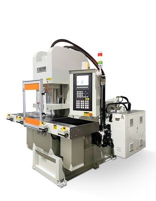 Máquina de moldeo por inyección vertical con doble deslizamiento de 85 toneladas