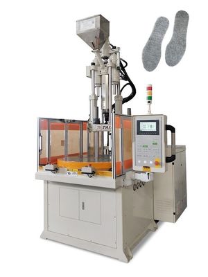 Máquina de moldeo por inyección vertical de PVC de 85 toneladas con mesa giratoria