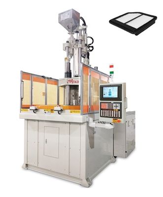 Máquina de fabricación de filtros de aire/aceite de 120 toneladas Máquina de inyección rotativa vertical