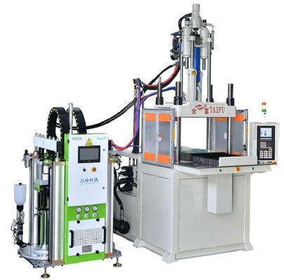 Máquina de moldeo por inyección de silicona LSR vertical de ahorro de energía para chupeta de bebé