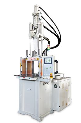 Máquina de moldeo por inyección de plástico de alta velocidad vertical de 55 toneladas con una calidad excepcional