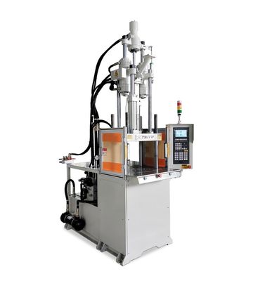 Máquina de moldeo por inyección vertical estándar de 55 toneladas para conectores de PVC
