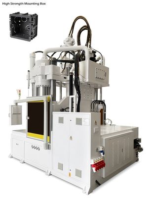 Máquina de moldeo por inyección vertical de 250 toneladas de alta precisión y bajo trabajo