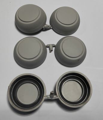 Máquina de moldeo por inyección de doble color vertical de alta eficiencia de 120 toneladas para tapa de taza