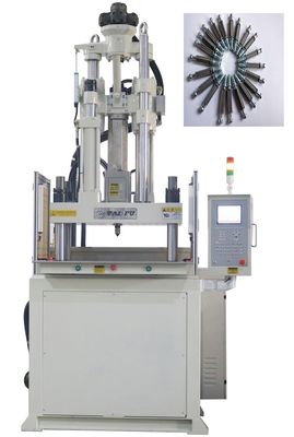 Máquina de moldeo por inyección de plástico vertical de 120 toneladas de alto rendimiento para tornillos