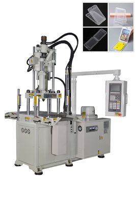 Máquina de moldeo por inyección vertical de doble deslizamiento de 55 toneladas para fabricación de precisión