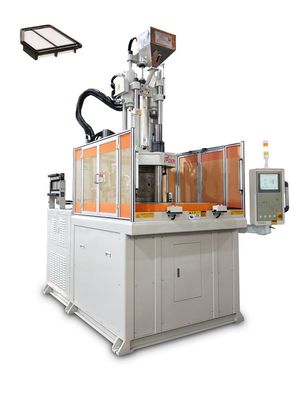 Máquina de inyección vertical rotativa de alta eficiencia de 120 toneladas utilizada para la fabricación de filtros de aire/aceite