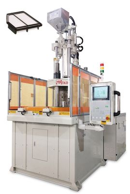 Máquina de inyección vertical rotativa de alta eficiencia de 120 toneladas utilizada para la fabricación de filtros de aire/aceite