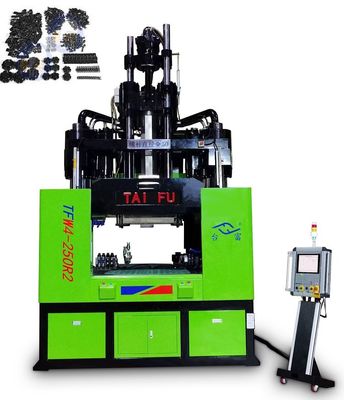 Máquina de moldeo por inyección vertical de 250 toneladas con tabla de trabajo baja para accesorios de automóviles