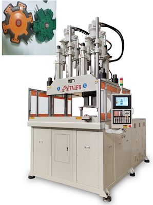 Máquina de moldeo por inyección vertical de doble color de 170 toneladas para la extensión de la salida