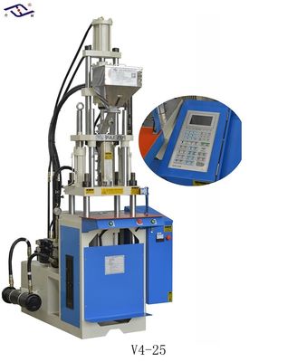 Máquina de inyección de plástico vertical de 25 toneladas para enchufes de energía