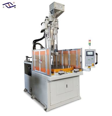 Máquina de moldeo por inyección vertical rotativa de 55 toneladas para marcos de vidrio