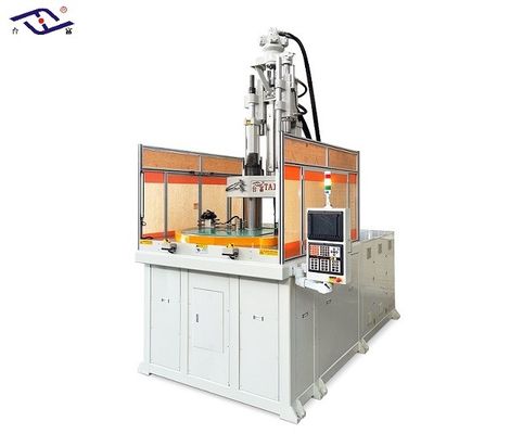Máquina de moldeo por inyección vertical rotativa de 200 toneladas para colgantes de plástico