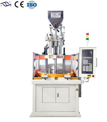 Máquina de moldeo por inyección vertical rotativa de 35 toneladas para manijas de plástico
